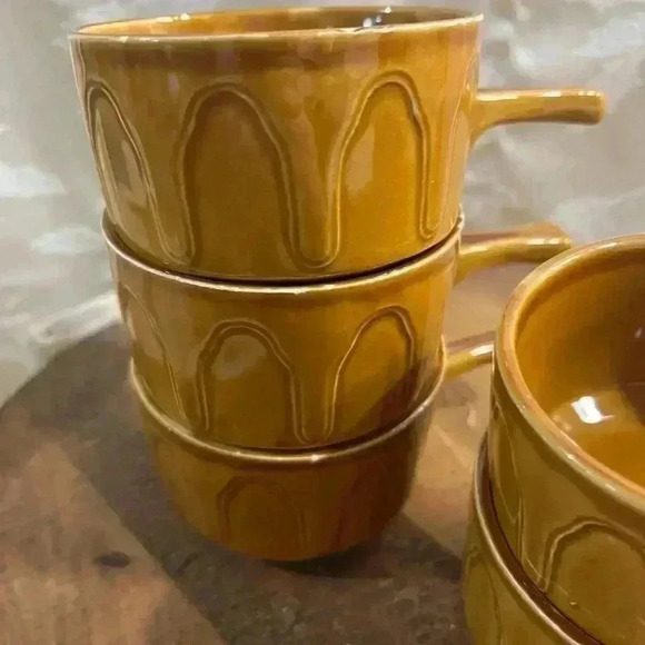 Set of 5 Vintage 1960s  Tams Soup Dishes - Picture 4 of 5